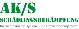 AK/S Schädlingsbekämpfung Logo